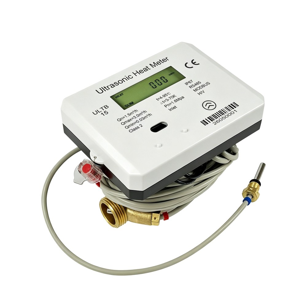 DN15-DN40 BTU Meter/ Ultrasonic Heat Meter Cooling and Heating Measuring ULTB-15~40